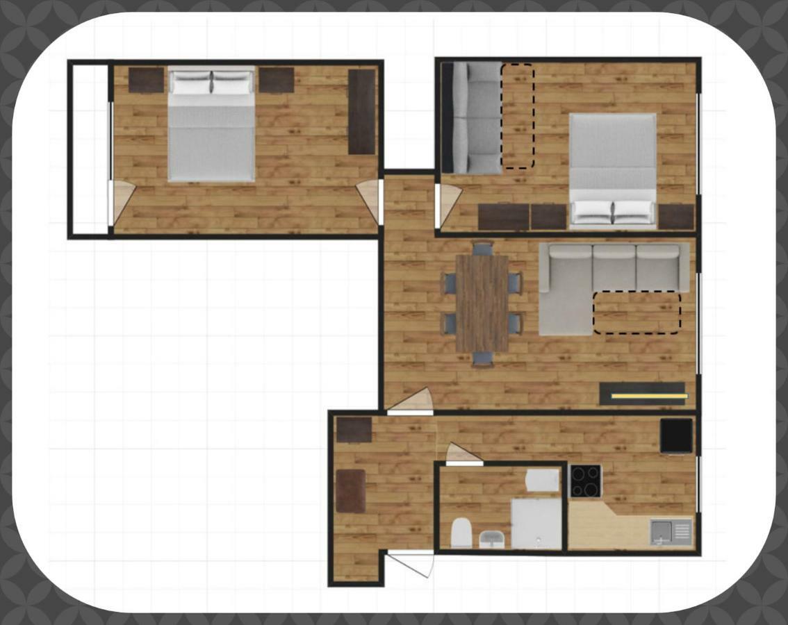 Family Apartment Рига Екстериор снимка